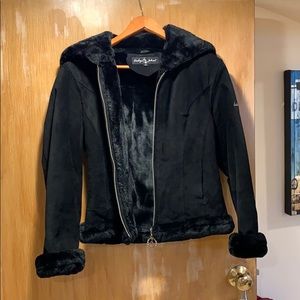 Vintage Baby phat suede jacket